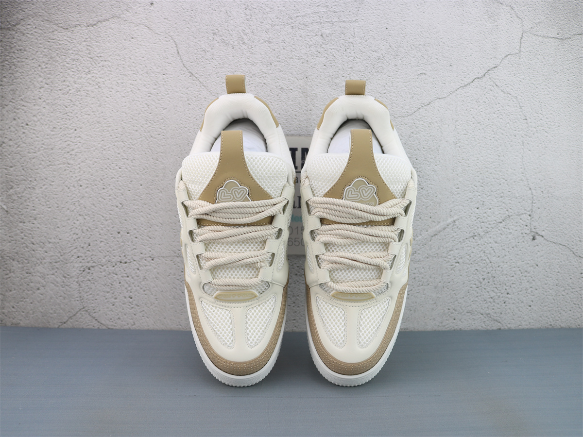 LV Skate Sneaker Beige White